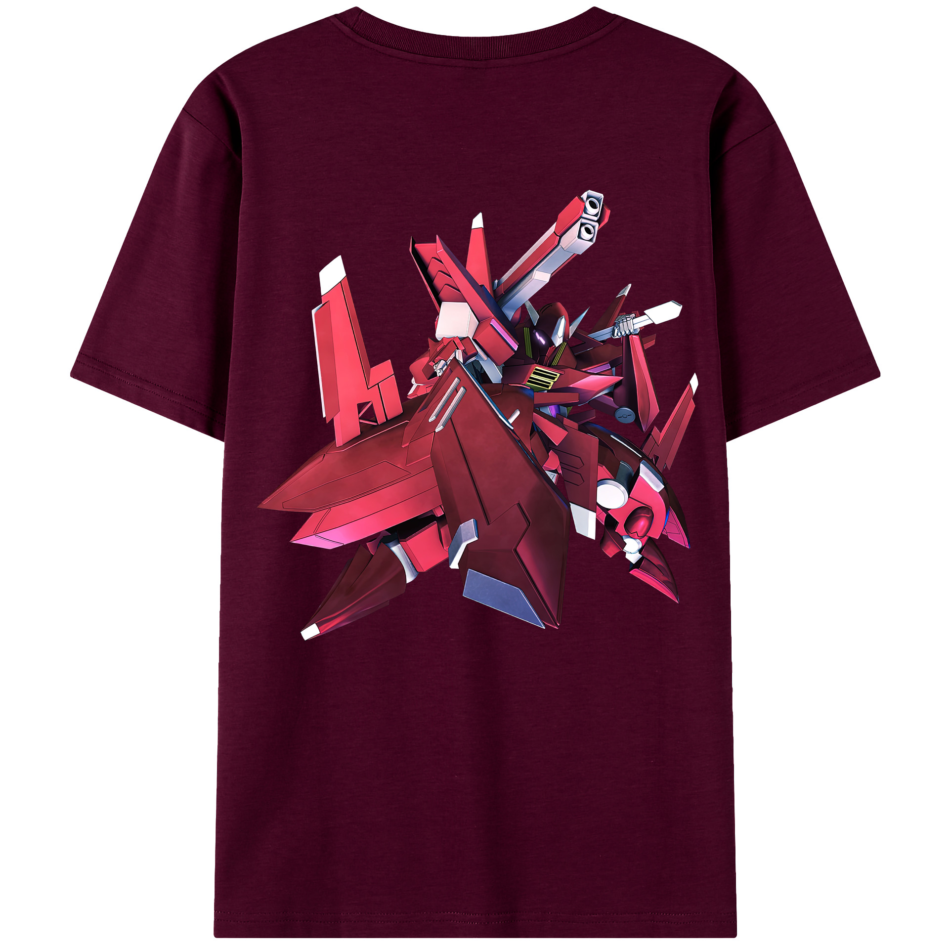 （画像用） 機動戦士ガンダム Mobile Suit Gundam レディース半袖Tシャツ(バックプリント)